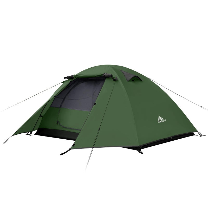 Forceatt Camping Tent 2/3/4 Person, Professional Waterproof & Windproof Lightweight Backpacking Tent Suitable for Outdoor,Hiking,Glamping, Mountaineering and Travel - Image 1